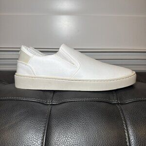 Thousand Fell Men's Slip On Low Top Sneaker White 9 US